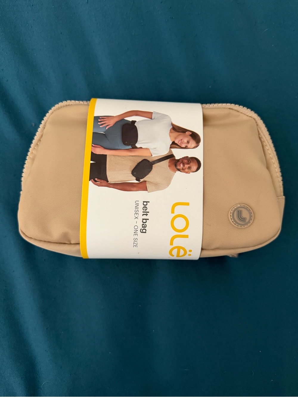 Lole Unisex Beige Belt Bag